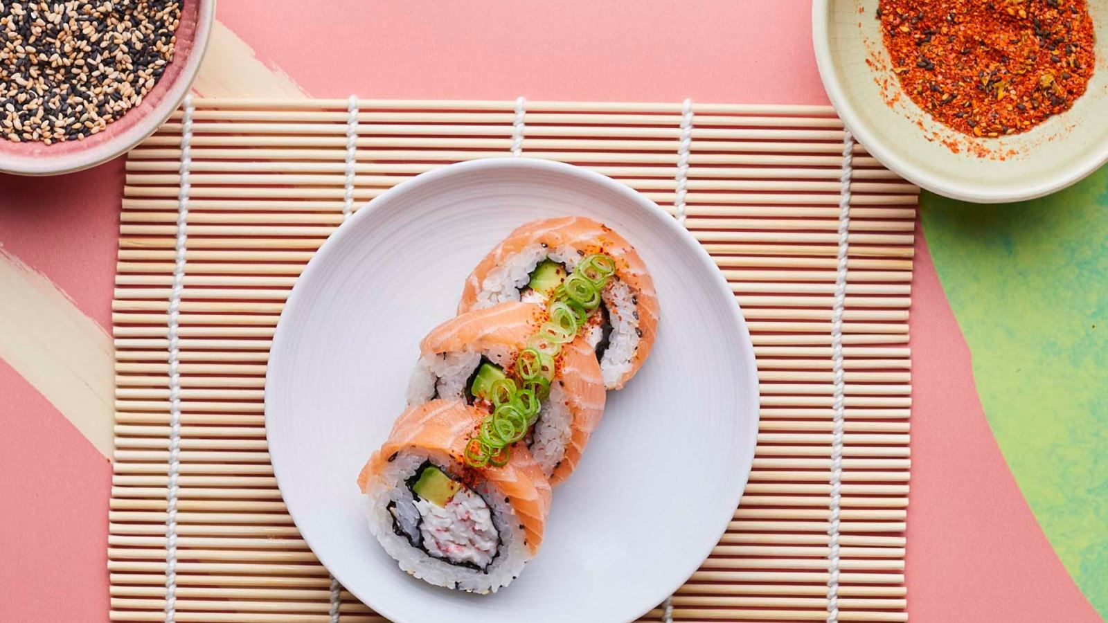 Salmon Dragon Roll